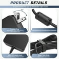 thumbnail image 7 of 45W Laptop Charger for Asus Vivobook X512 X512DA X512JA X515 X515EA X540 X540SA X540L; for ZenBook UX305 UX305F UX305FA UX305U UX305UA UX305C UX330U UX360C Power Cord Supply, 7 of 7