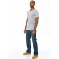 thumbnail image 5 of Enzo Mens Regular Fit Straight Leg Jeans, 5 of 6