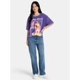 thumbnail image 2 of Britney Spears Women's Oversized Graphic Tee with Short Sleeves, Sizes XXS-4X, 2 of 5