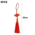 thumbnail image 2 of 6 pieces Chinese Tassel Chinese Knot Handmade Tassels Chinese Knots Band, 2 of 5