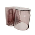 thumbnail image 4 of Luzkey Toothbrush Holder with Cup Self Draining Design Practical Space Saving Easy Installation Toothbrush Rack Toothbrush Organizer Wash Room Pink, 4 of 8