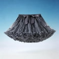 thumbnail image 3 of Girls Tutu Skirt Princess Fluffy Soft Tulle Ballet Birthday Party Pettiskirt Layered Ruffle Skirt Costumes, 3 of 6