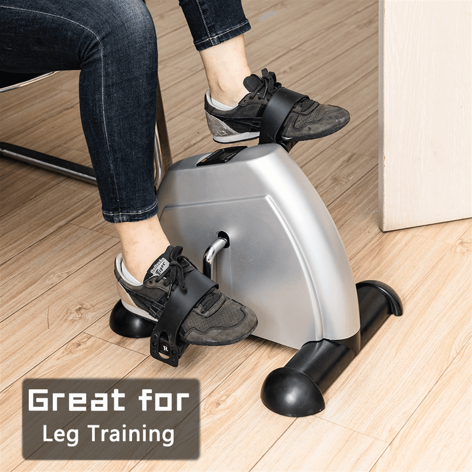 Feirrmimo Mini exercise bicycles,Under Desks Bicycles Pedal Exerciser,Pedal Exerciser for Senior While Sit,Foot Pedal Exerciser