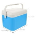 thumbnail image 2 of unbranded 1Jgo Refrigerador Duro Azul Para Camping Con Y Fácil De Transportar, 2 of 6