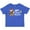 Royal Blue, variant on Inktastic Off To The Races with Cowboy on Horse Boys Toddler T-Shirt
