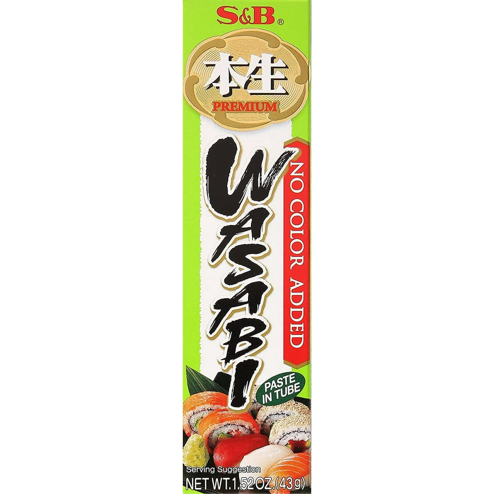 S&B Premium Wasabi Paste in Tube, 1.52 Ounce