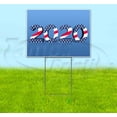 thumbnail image 1 of 2020 3D (18" x 24") Yard Sign, Includes Metal Step Stake, 1 of 6