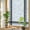 White, variant on Modern Grid Window Privacy Film Rainbow Static Cling Stain Glass Window Film for Glass Door, Decorative UV Blocking Sunroof Decal Sticker for Car 17.7"x39.3" Boho Minimalist Vertical Stripes Beige