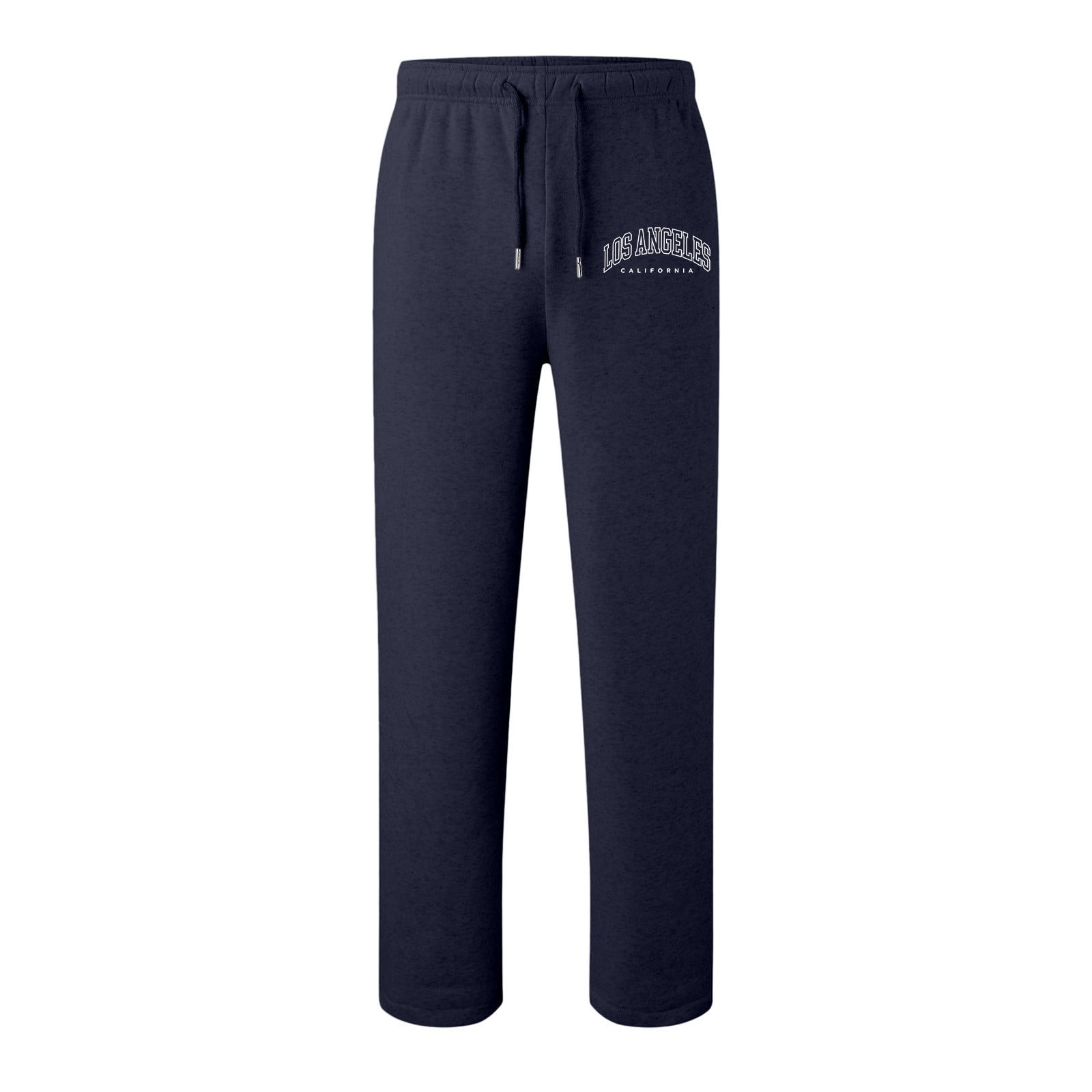 Curuila Children Boys Sweatpants Elastic Waist Drawstring Letter Print Straight Leg Pants For Boys Everyday Wear Fashionable Joggers Trousers Size 6-7 Years