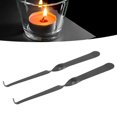 thumbnail image 1 of Candle Wick Dipper Hook, Rust  Extinguish Candle Wick Tool Stainless Steel  For Daily Use, 1 of 8
