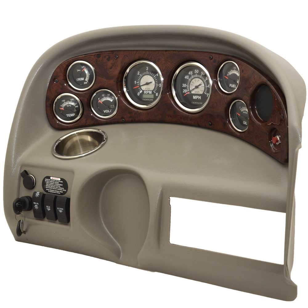Crownline Boat Dash Panel 61772 180 Bowrider I/O Mercury Taupe