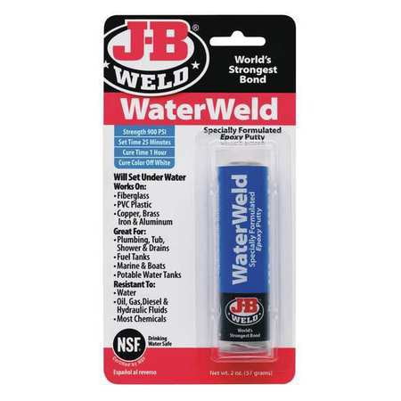 J-B WELD 8277 Epoxy Adhesive, Underwater, 2 oz, (Best Jb Weld For Metal)
