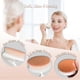 thumbnail image 3 of Makeup Brush, Kabuki Flat Top Swan Brush for Cream, Blending Liquid or Flawless Powder Cosmetics, Brochas De Maquillaje(White), 3 of 4