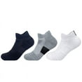 thumbnail image 2 of TOYAN Basketball socks men's thickened towel bottom terry socks elite socks mid-length high-cut running outdoor socks sports socks -1Packs, 2 of 5