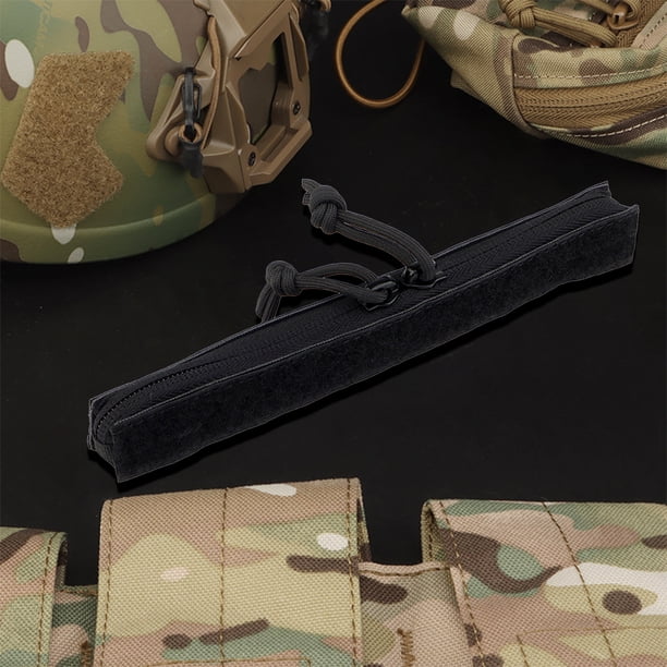 Funda con cremallera Fácil instalación Entrenamiento deportivo Cremallera Accesorio de bricolaje para chaleco Crye AVS JShteea El nuevo