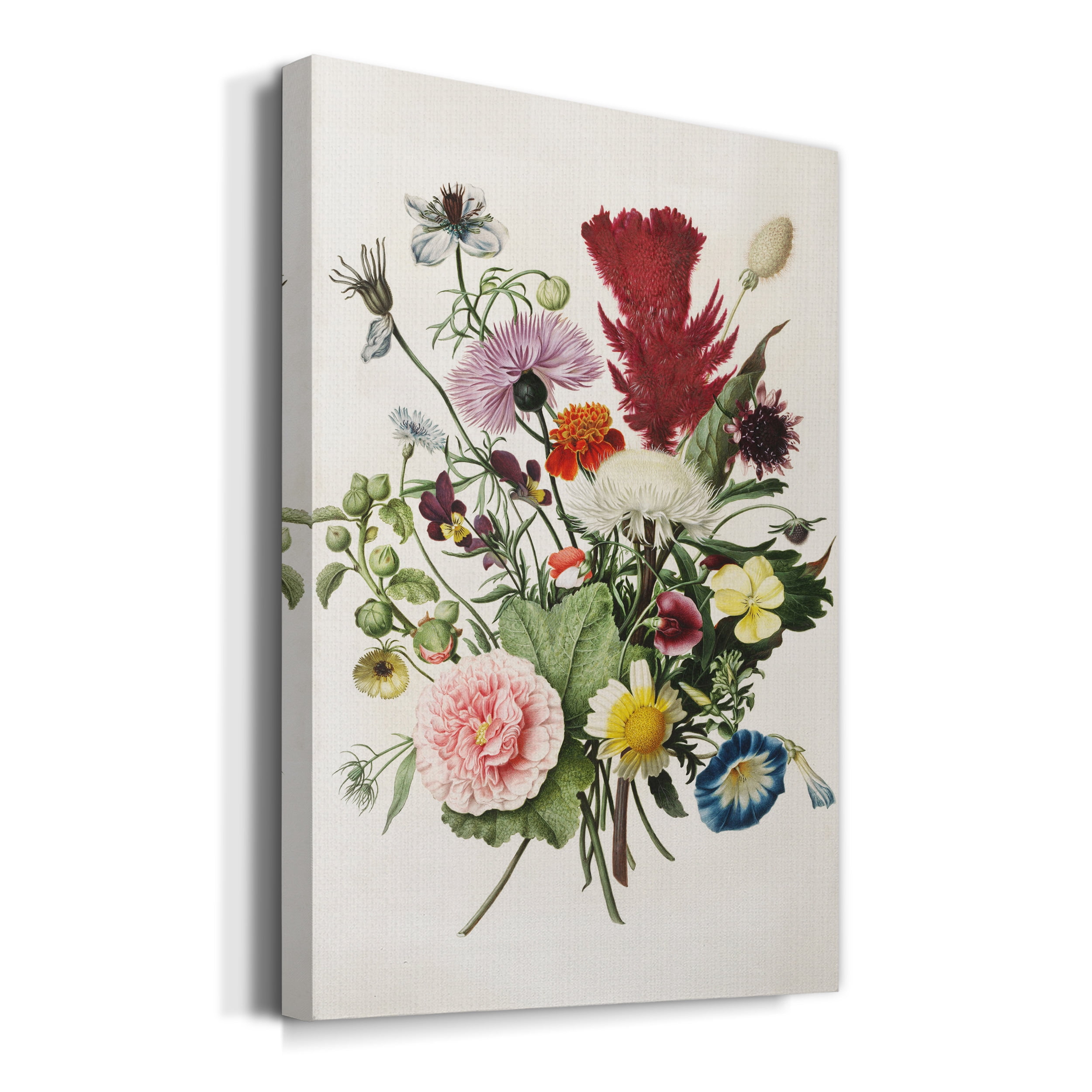 Bouquet of Flowers Premium Gallery Wrapped Canvas - Ready to Hang - 24 x 36