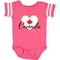 thumbnail image 3 of Inktastic Canada-heart and Maple Leaf Boys or Girls Baby Bodysuit, 3 of 5