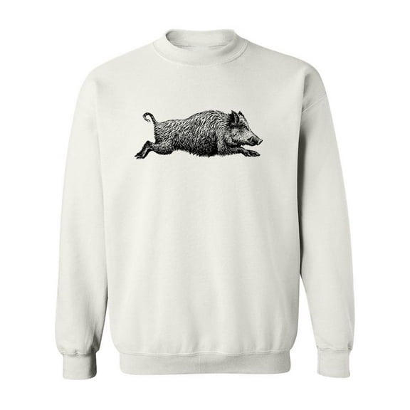 Wild Pig Sweatshirt Men -Image by Shutterstock, Male 3X-Large
