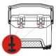 thumbnail image 4 of Manija de pestillo en T para hielera Calvana Rubber, paquete de 2, 4 of 7