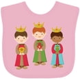 thumbnail image 3 of Inktastic Christmas Three Wisemen Boys or Girls Baby Bib, 3 of 4