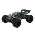 thumbnail image 3 of Coche todoterreno teledirigido de 2,4 G a escala 1/16, 4x4, con faros LED, alta velocidad, color verde, tres baterías., 3 of 14