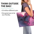 thumbnail image 2 of Balery Astronaut Riding Fiery Horse Bolsa Tote Estilo Estético con Cremalleras, Bolsa de Hombro, Bolsa de Compras Grande y Plegable, 2 of 8