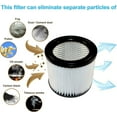 HQRP 2Pack Small Cartridge Filter for Shopvac HangUp / 5 Gallon