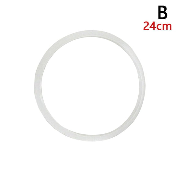 22cm Silicone Rubber Replacement Clear Gasket Home Cooker Ring Pressur Seal K0I1