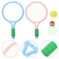 thumbnail image 2 of 1 Set Colored Badminton Racket Kids Training Outdoor Sports Leisure Toys Badminton Set for Kids Children Playing, 2 of 7