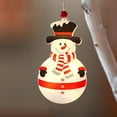 thumbnail image 1 of LINLIN Christmas Tree Pendant, 6pcs Christmas Tree Ornaments Pendant LED Light Battery Powered Santa Claus Christmas Decorations for Home Tree Decor Kids Gift Party, 1 of 8