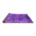 thumbnail image 2 of Ahgly Company Indoor Square Oriental Purple Industrial Area Rugs, 8' Square, 2 of 4
