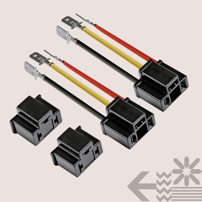 SparkHID 2X H4 HB2 9003 Reversed Polarity Polar Negative Switch Harness Module Toyota Sr5 SparkHID 2X H4 HB2 9003 Reversed Polarity Polar Negative Switch Harness Module Toyota Sr5