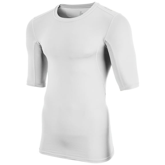 Champro Lightning Half Sleeve Compression Shirt White