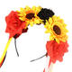 thumbnail image 3 of Diadema floral del día del otoño, tiara floral mexicana de rosas para el festival de la corona de las flores muertas Zhivalor CPB-DE-LYY1027-3, 3 of 5