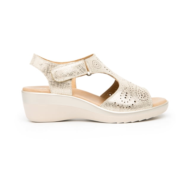 Sandalia Flexi para Mujer Estilo 116013 Oro Flexi 116013