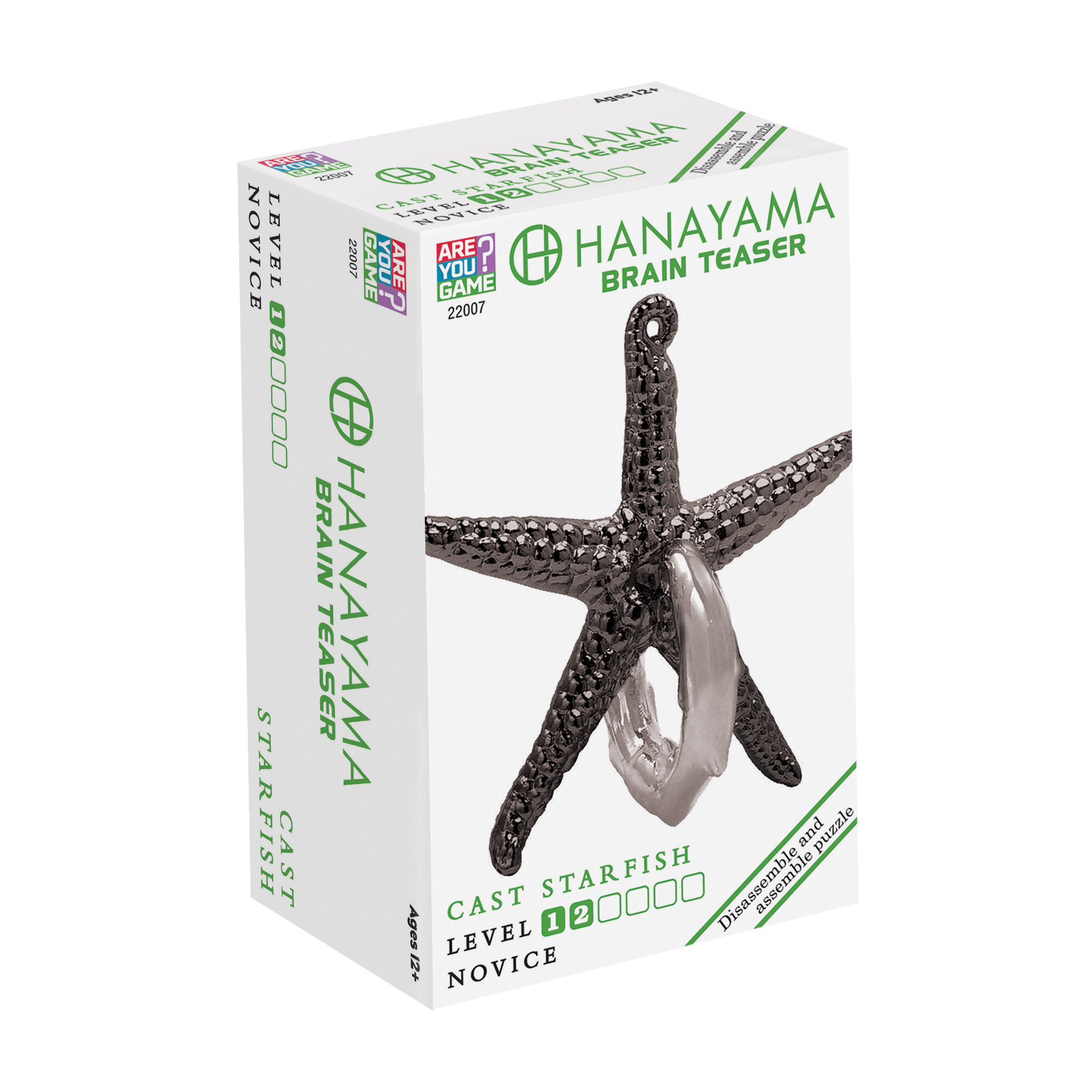 AreYouGame.com Hanayama Level 2 Cast Puzzle - Starfish