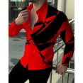 thumbnail image 1 of Camisas hawaianas Vertigo Camisas estampadas en 3D Camisas de moda para hombres Blusas playeras de manga larga Camisas con solapa cubana Ropa para hombres, 1 of 6