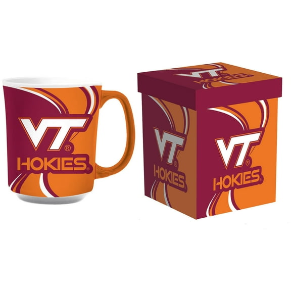 Virginia Tech Hokies 14oz. Ceramic Mug with Matching Box