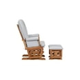 thumbnail image 5 of Suite Bebe Contempo Nursery Glider with Ottoman, Walnut Wood and Dove Gray Fabric, 5 of 8