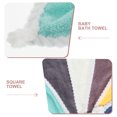 thumbnail image 3 of OUNONA 8Pcs Durable Flannel Washcloths with Hanging Loop Soft Absorbent Towels for Home Use, 3 of 6