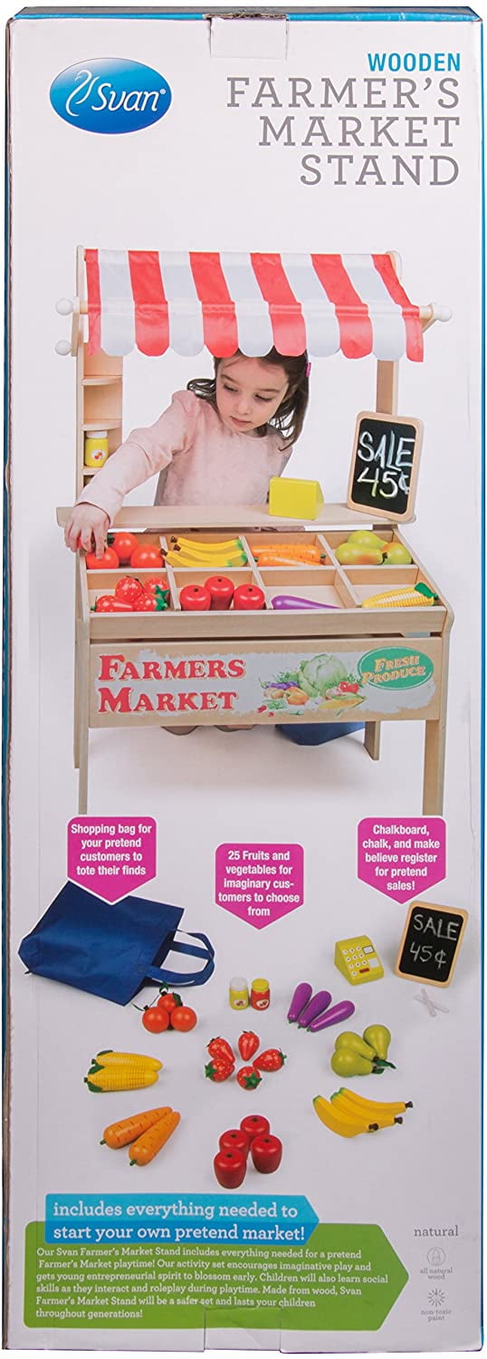 pretend market stand