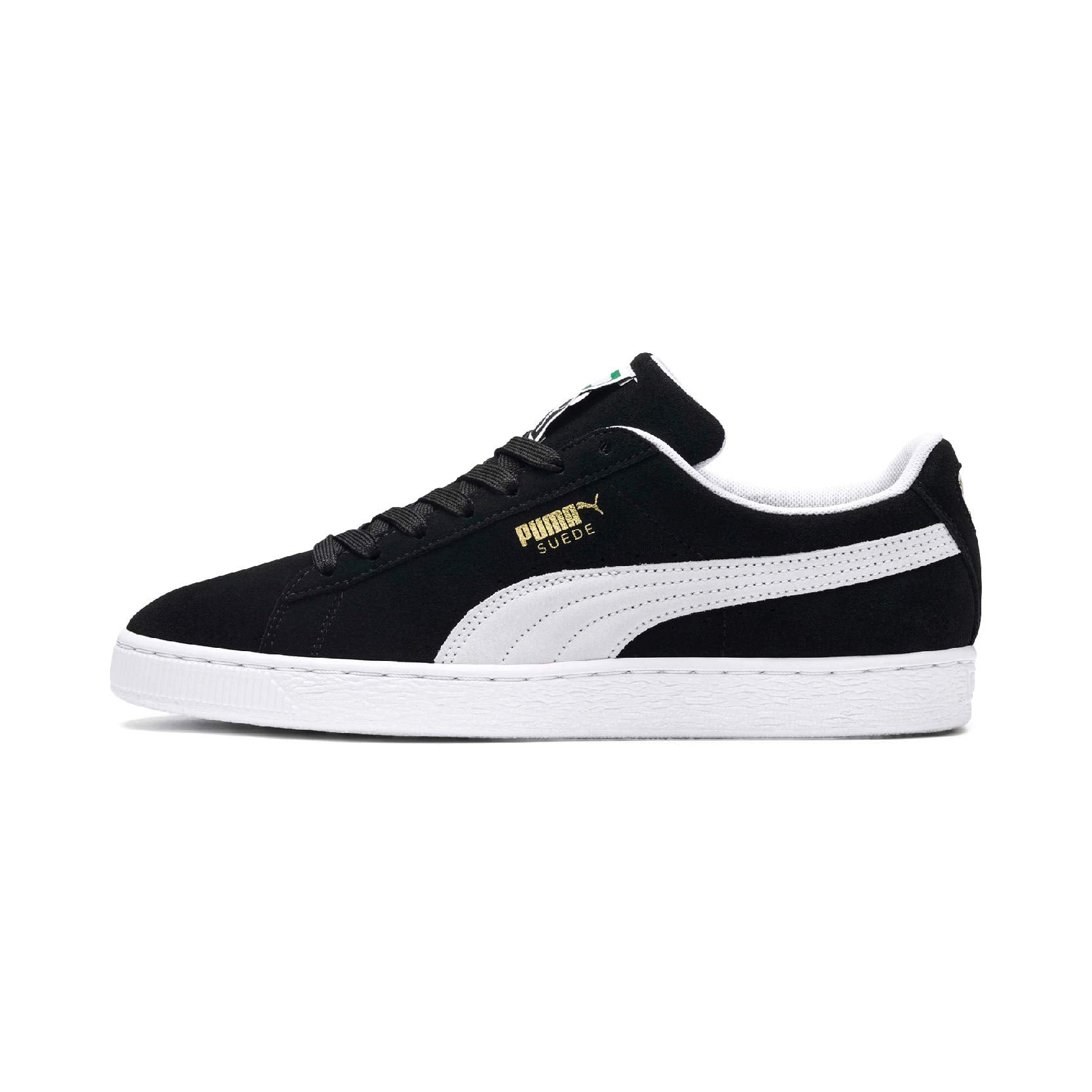 Puma Suede Sneakers Black - Walmart.com