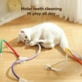 thumbnail image 3 of Celery Pets Cat Chew Rope, Meowvo Chew Rope, Catnip-Infused Organic Cotton Chew Rope Toys for Cats, Catnip Toys for Cats Ropes Chew Toy & for Teeth Cleaning (3Colors-A), 3 of 8
