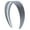 Grey, variant on Motique Accessories Gray 2 inch Wide Satin Hard Headband with No Teeth Head Band for Women and Girls