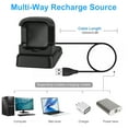 thumbnail image 4 of Charger Cable Fit for Fitbit Versa 2, TSV Power Charging Dock, Smart Watch USB 3.9ft Cable Replacement Charging Stand Station Base Accessories Compatible with Fitbit Versa 2, 4 of 6