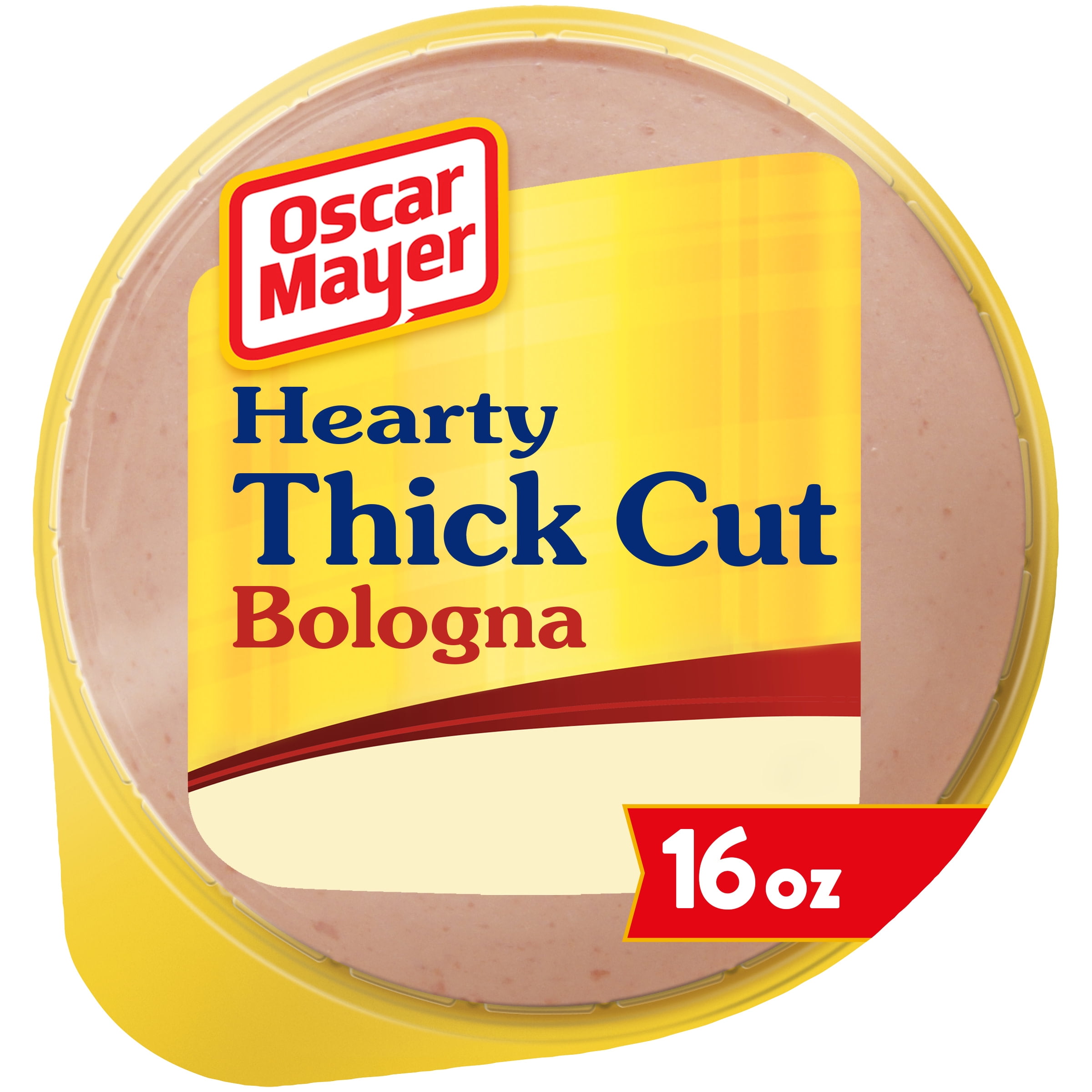 Oscar Mayer Hearty Thick Cut Bologna Lunch Meat, 16 oz Package