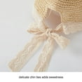 thumbnail image 6 of Holzlrgus Baby Toddler Girls Straw Sun Hat Summer Beach Hat, 6 of 6