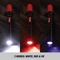 thumbnail image 5 of Hyper Tough 120-Lumen Penlight with 3 Modes, White, Red, UV, IPX4 Water Resistant, 5 of 11