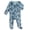 Mickey Slate Blue, variant on Disney Winnie the Pooh Flannel Fleece Zip Up Woobie Sleep N' Play Coverall Newborn