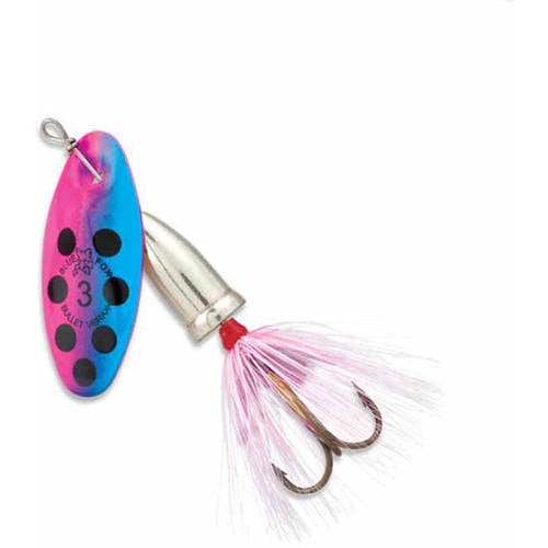 Blue Fox Rattlin' Pixee Spoon Fishing Lure 7/8oz Fluorescent Chartreuse ...